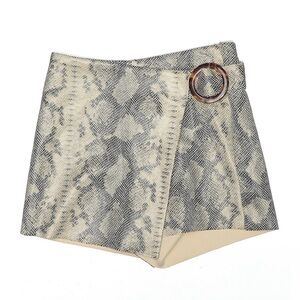 Zara Snakeskin Skort